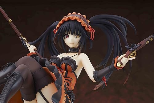 Miniatura 13 de Date A Live: Kurumi Tokisaki Figura de PVC totalmente pintada a escala 1:7, multicolor, 9 pulgadas
