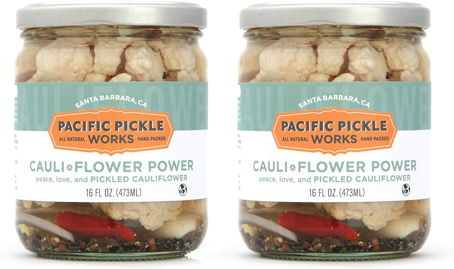 Cauliflower Power (2-pack) - Pickled cauliflower florets 16oz