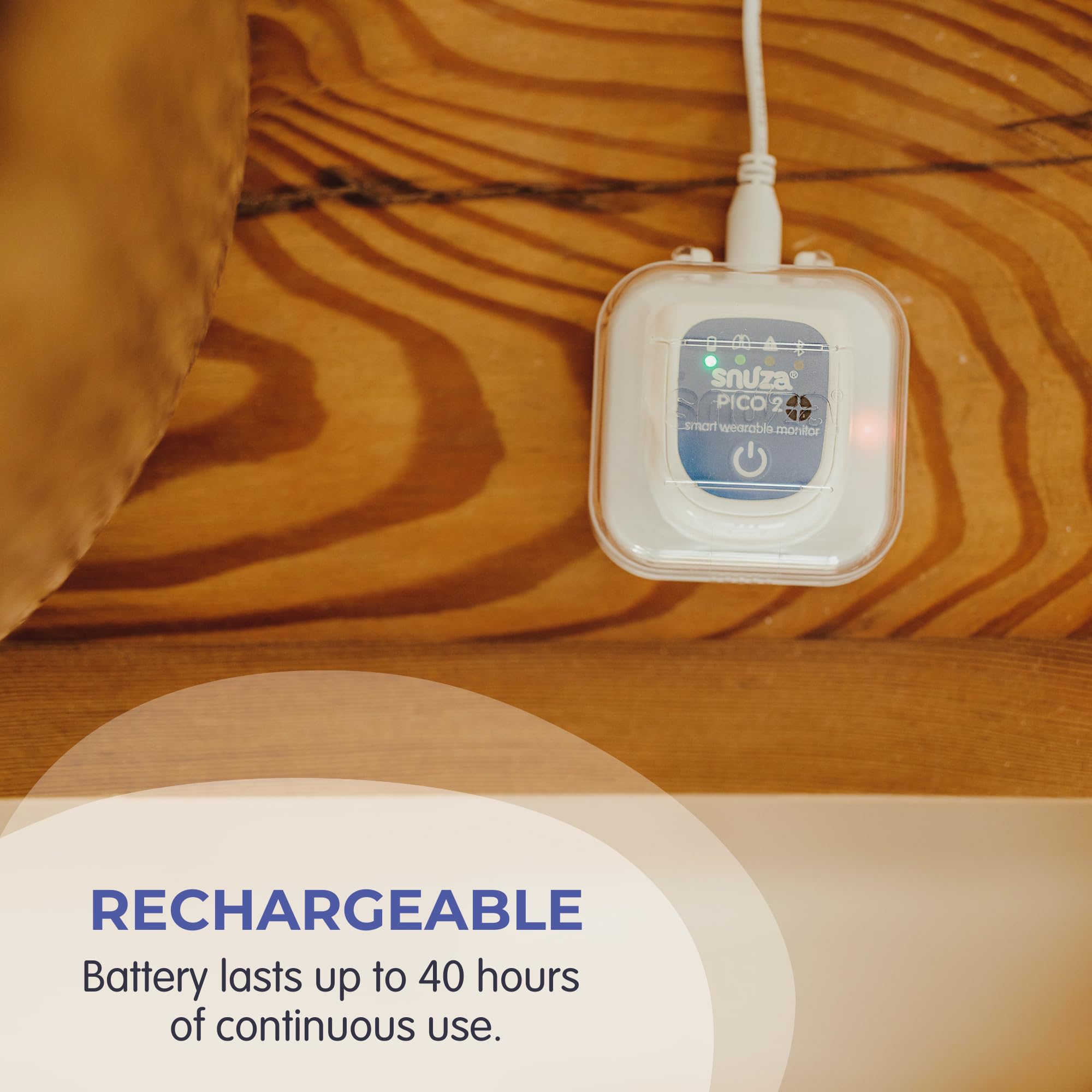 Baby monitor del sonno intelligente Snuza Pico 2 con app