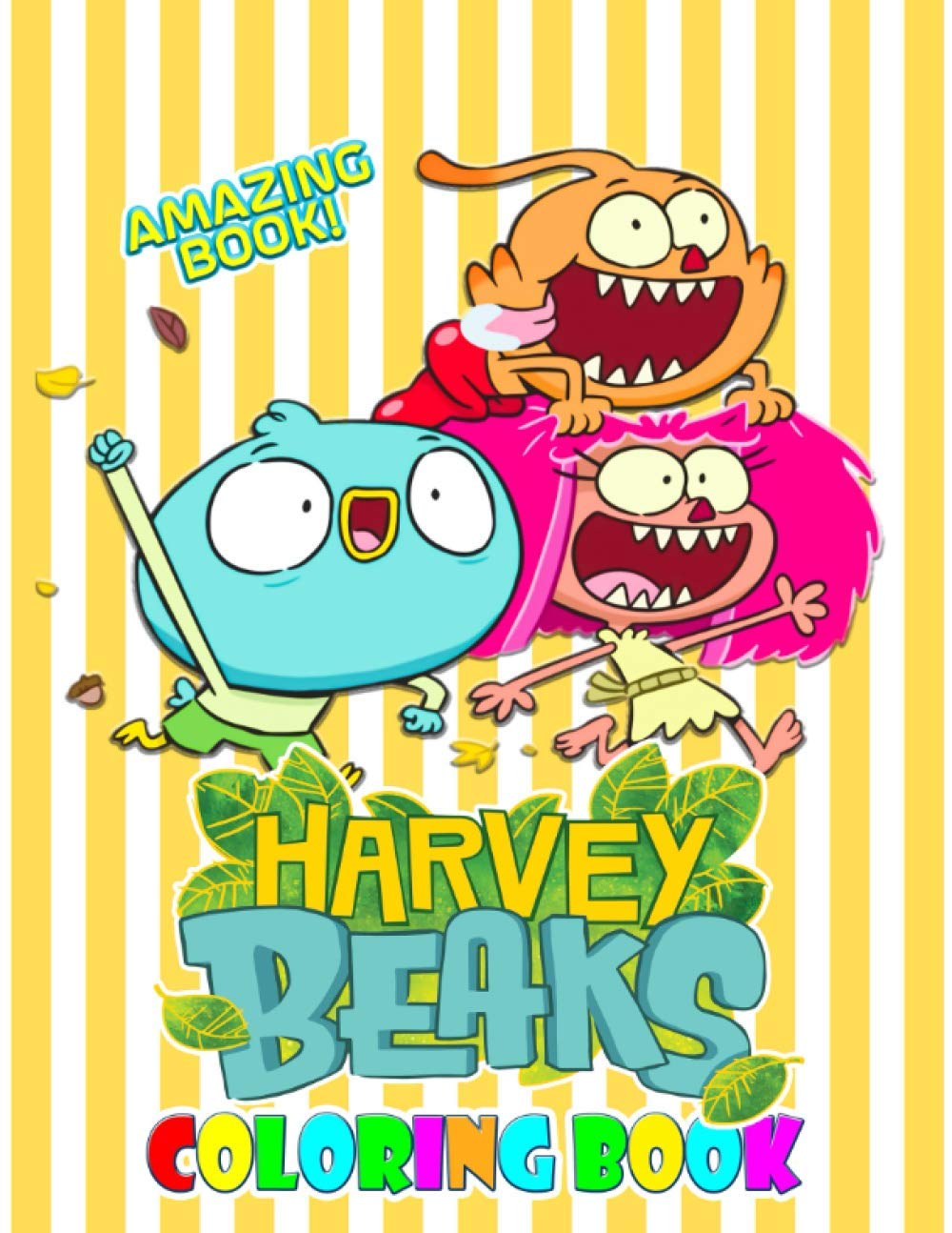 Buy Amazing Book! Harvey Beaks Coloring Book Pages of High Quality