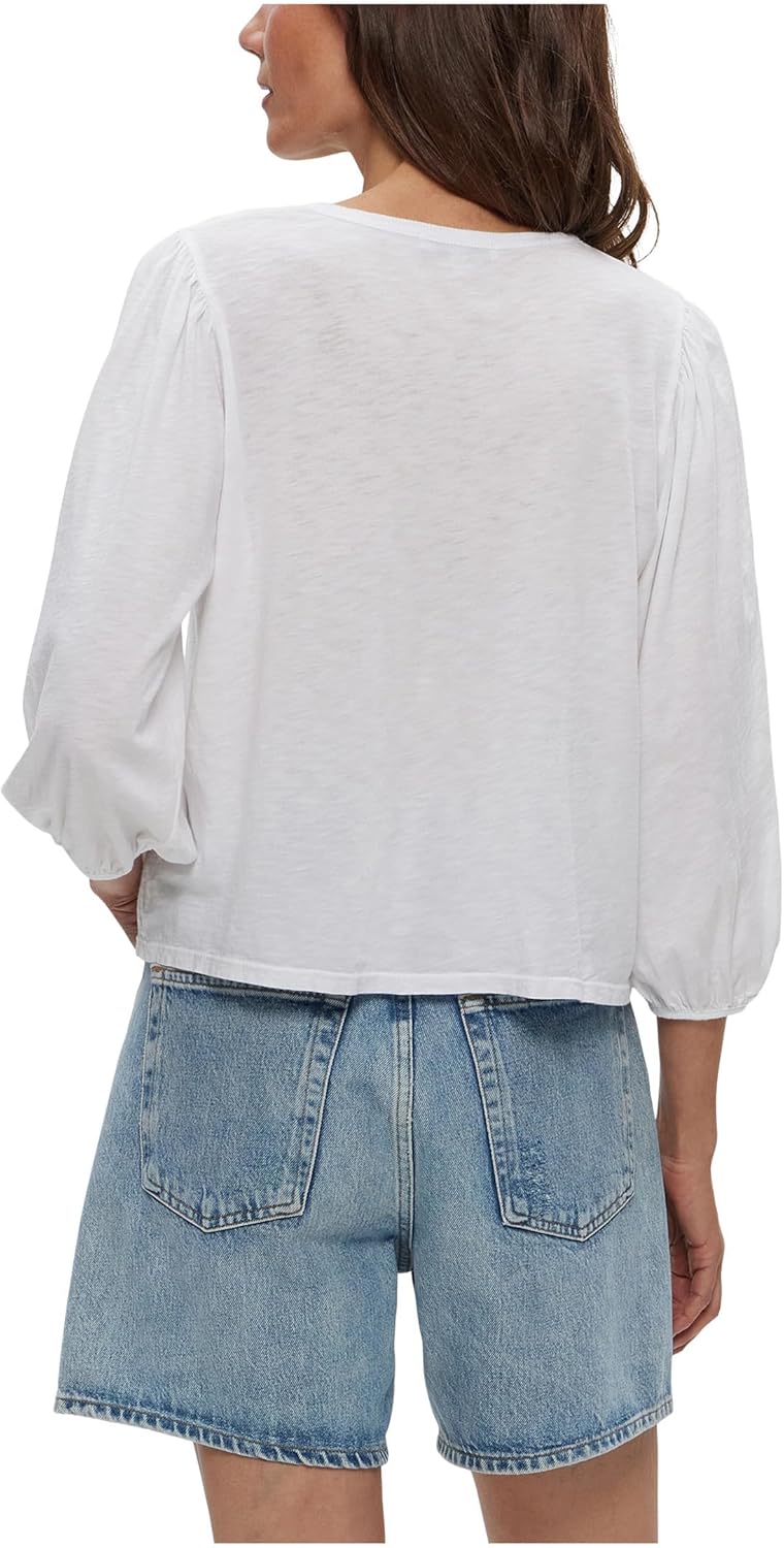 Michael Stars Gabi Puff Sleeve Top - Image 2