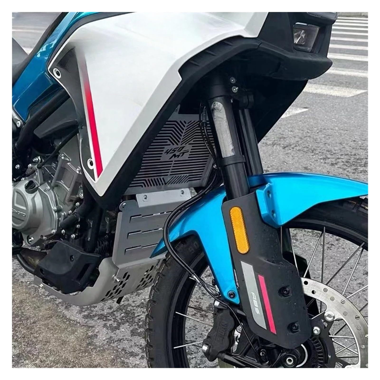 Moto Griglia Radiatore Protezione Per 450MT MT450 2024 Accessori Moto Scudo Anteriore Protezione Del Serbatoio Dell'acqua Netto Copertura Del Motore Ventola Di Protezione Griglia
