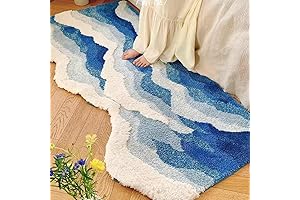 Thick Shaggy Soft Kawaii Rug for Bathroom, 20 x 32 Inches