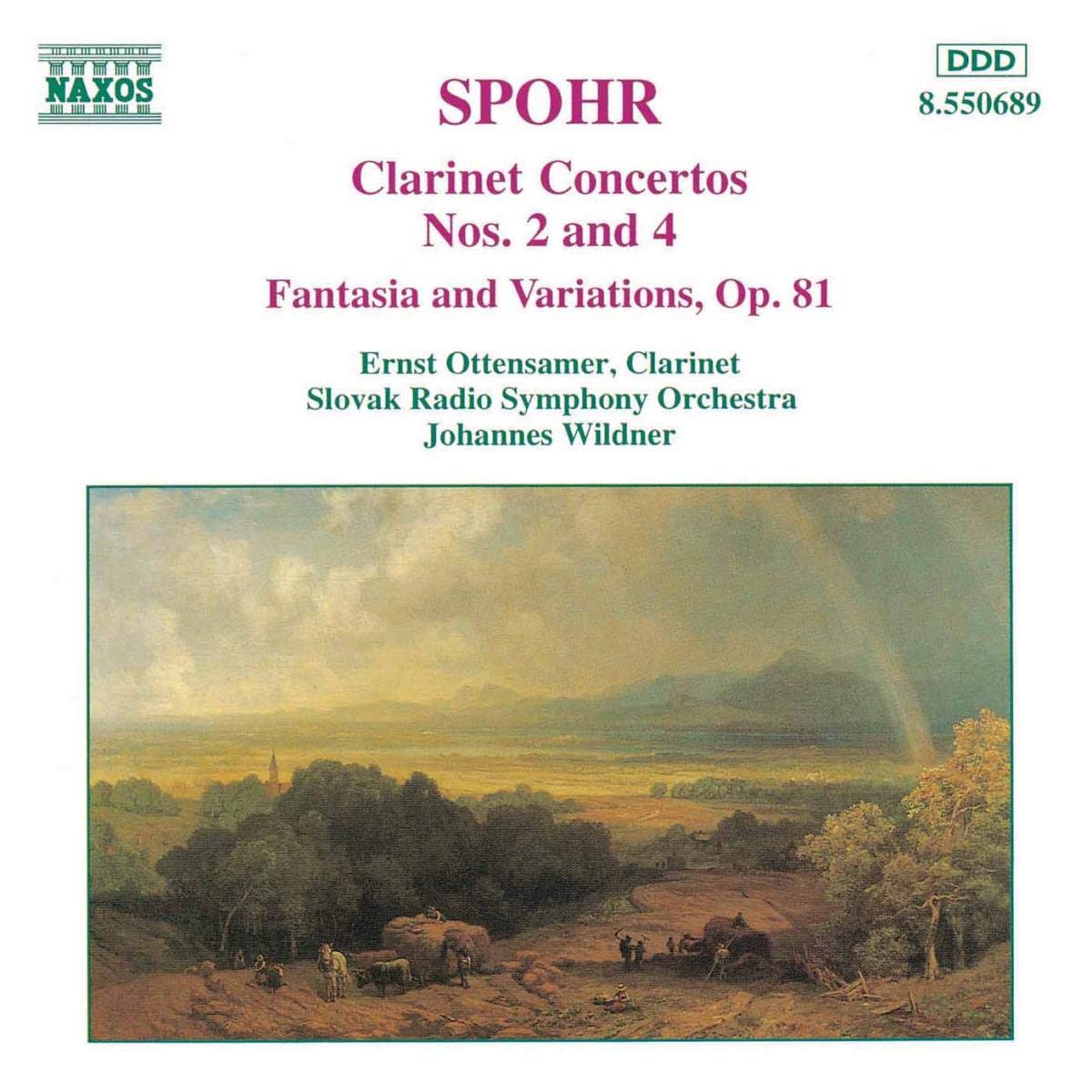 SPOHR: Clarinet Concertos Nos. 2 and 4 / Fantasia, Op. 81