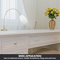 Vista 5 de CLISPEED Pantallas de luz de baño, 4 piezas, pantallas de repuesto inclinadas con forma de herradura, pantalla de lámpara de pie, cubiertas de luz