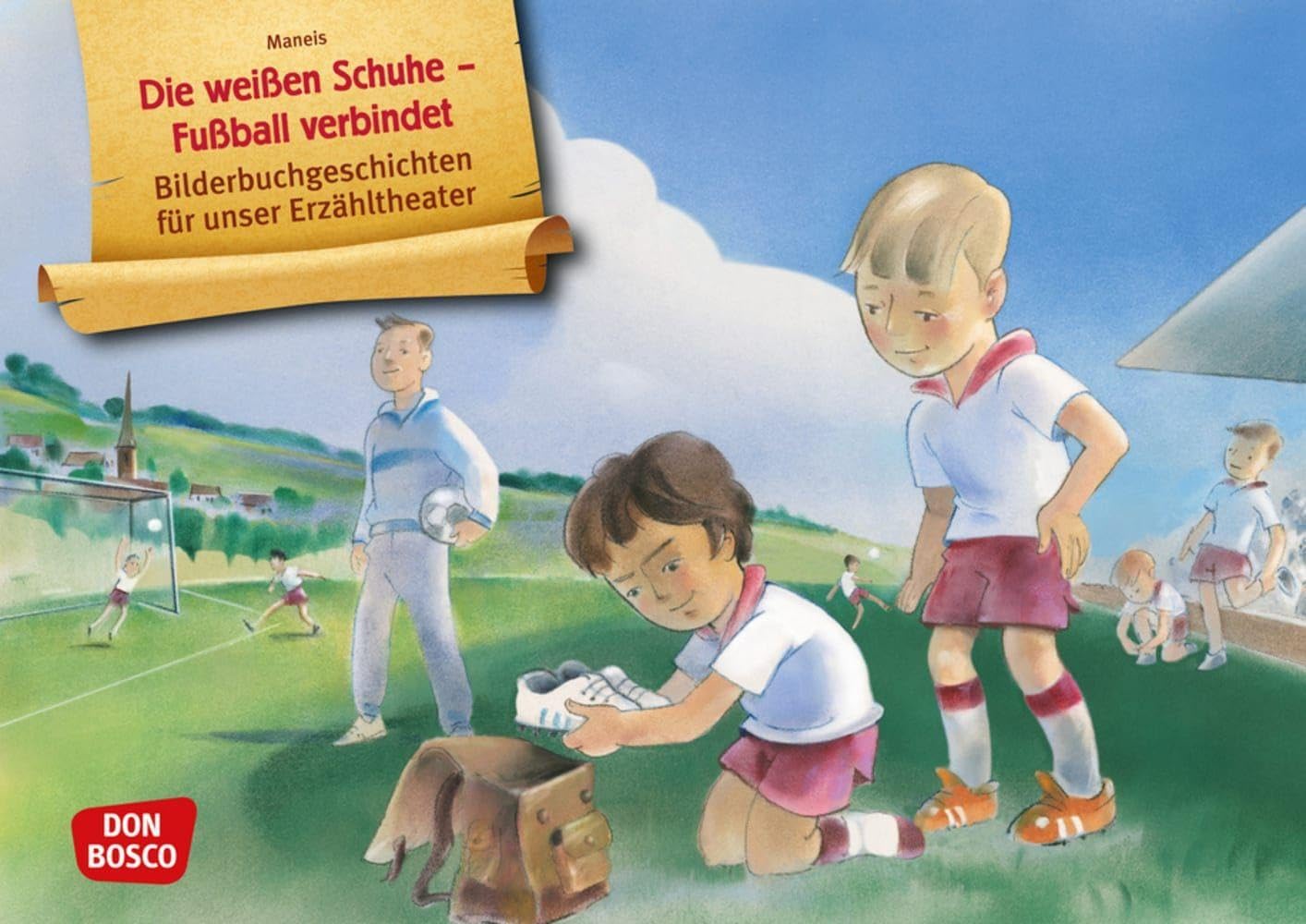Kamishibai Starter Set zum Angebotspreis: Komplettes Erzähltheater + 3 Bildkartensets + Anleitung für den schnellen Einstieg. Geeignet für Kinder von ... (Zubehör für das Erzähltheater Kamishibai)