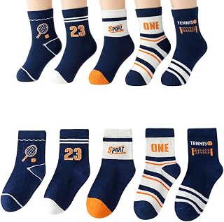 MOMISY 5 Pairs Baby Kids Children Girl Boys Tube Socks Toddlers Comfortable Ankel Length gifts (IN, Age, 9 Years, 12 Year... Price In India