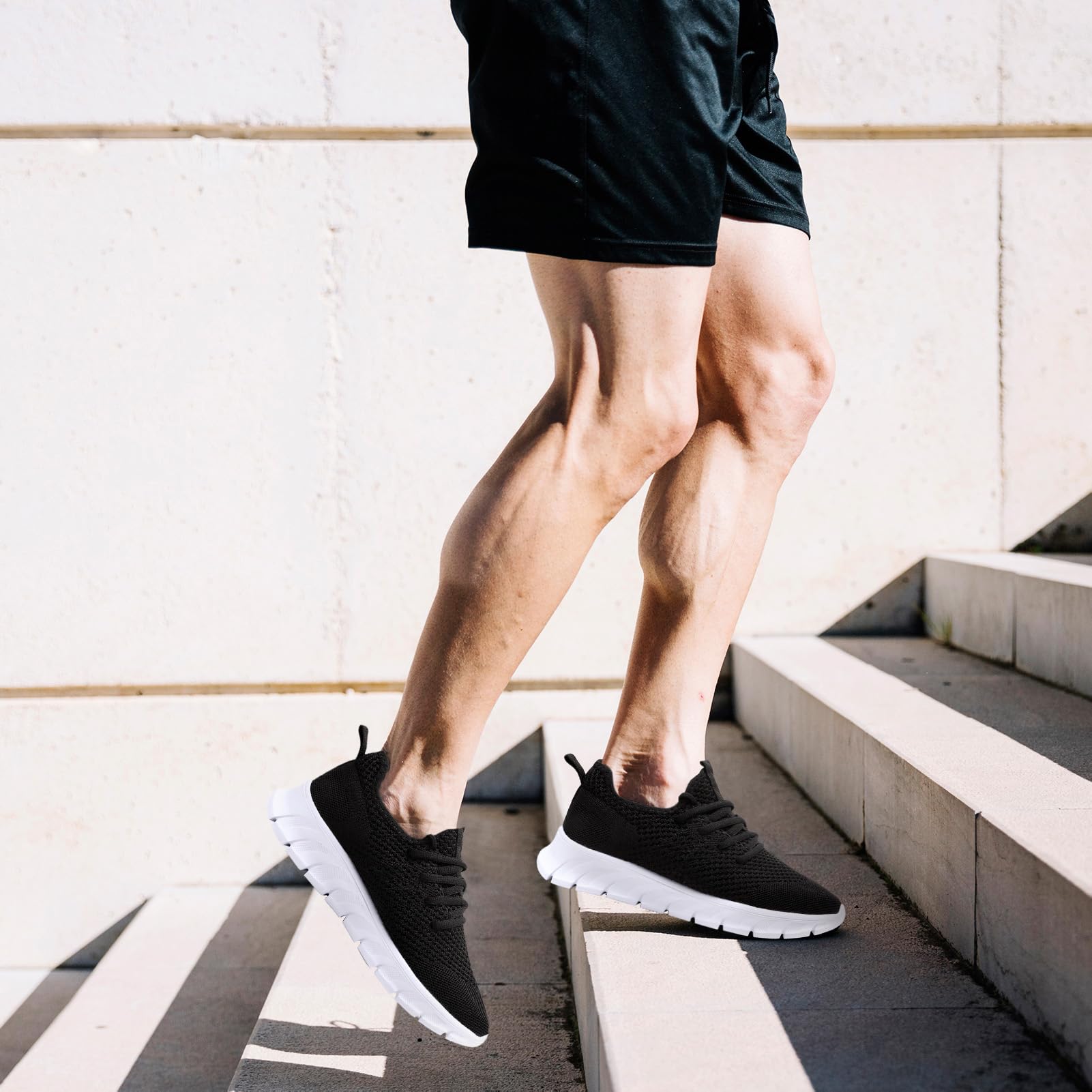 Zapatillas de correr para hombre, sin cordones, para tenis, caminar, entrenamiento, atlético, ligero, casual, zapatos deportivos