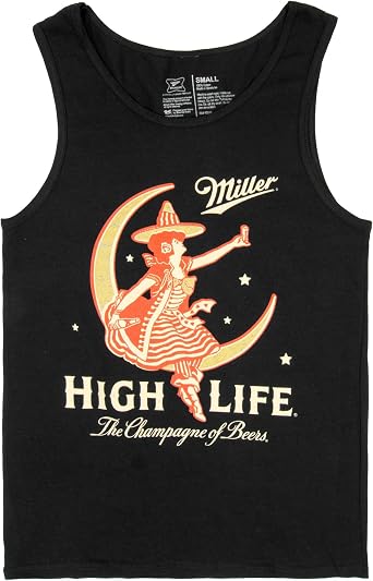 Miller High Life Girl in The Moon Tank Top
