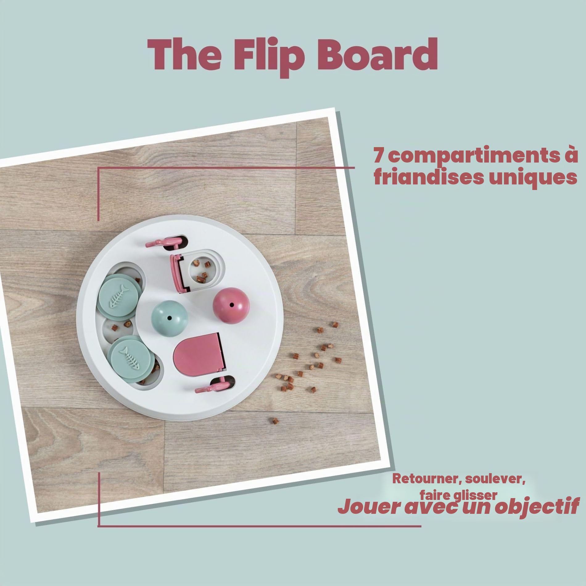 Trixie Chat Jeu Flip Board Cat Activity
