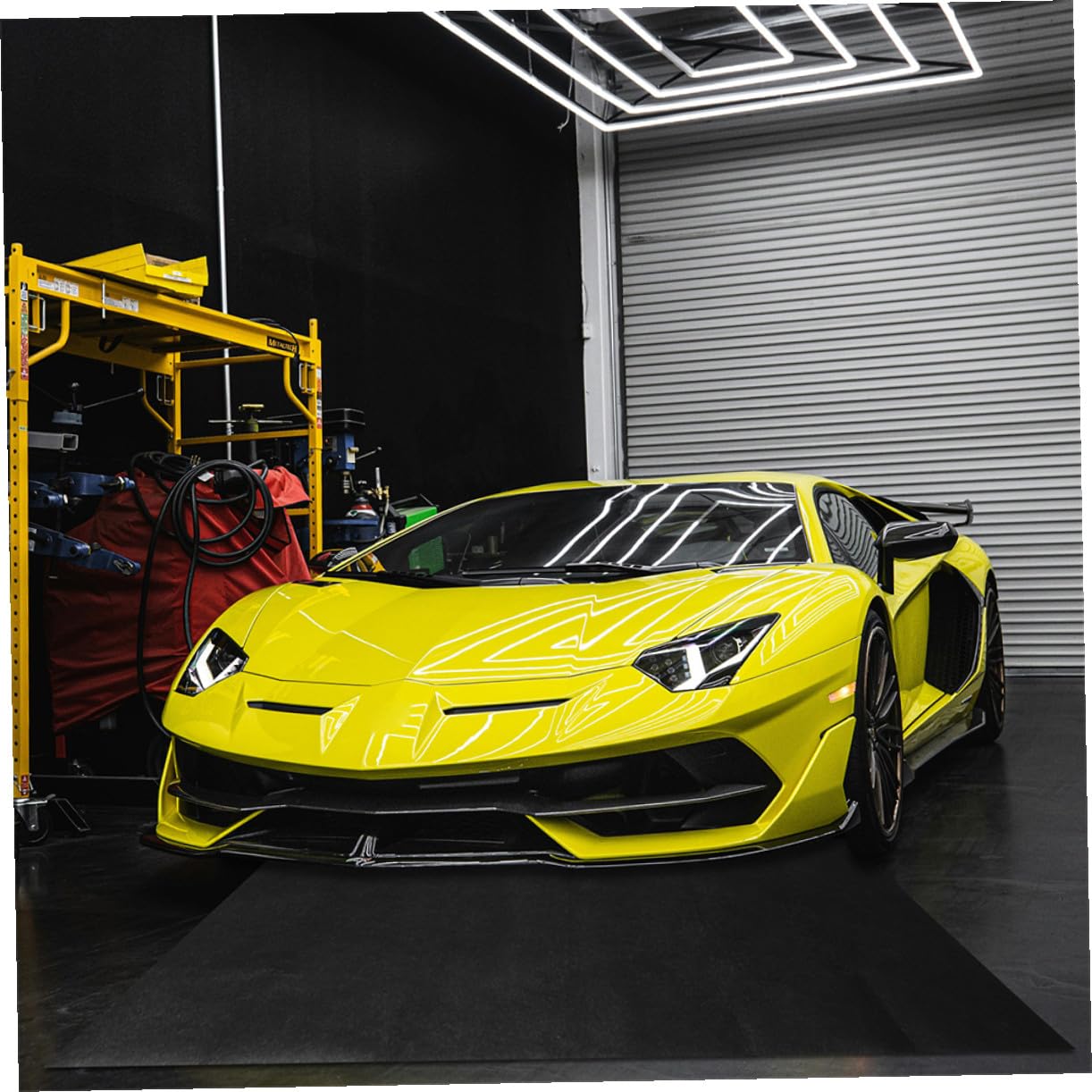 Ölauffangmatte mit Rutschfester Oberfläche aus das Auto und Auslaufsicherem Design Wiederverwendbare Garage Matte für und Werkstatt