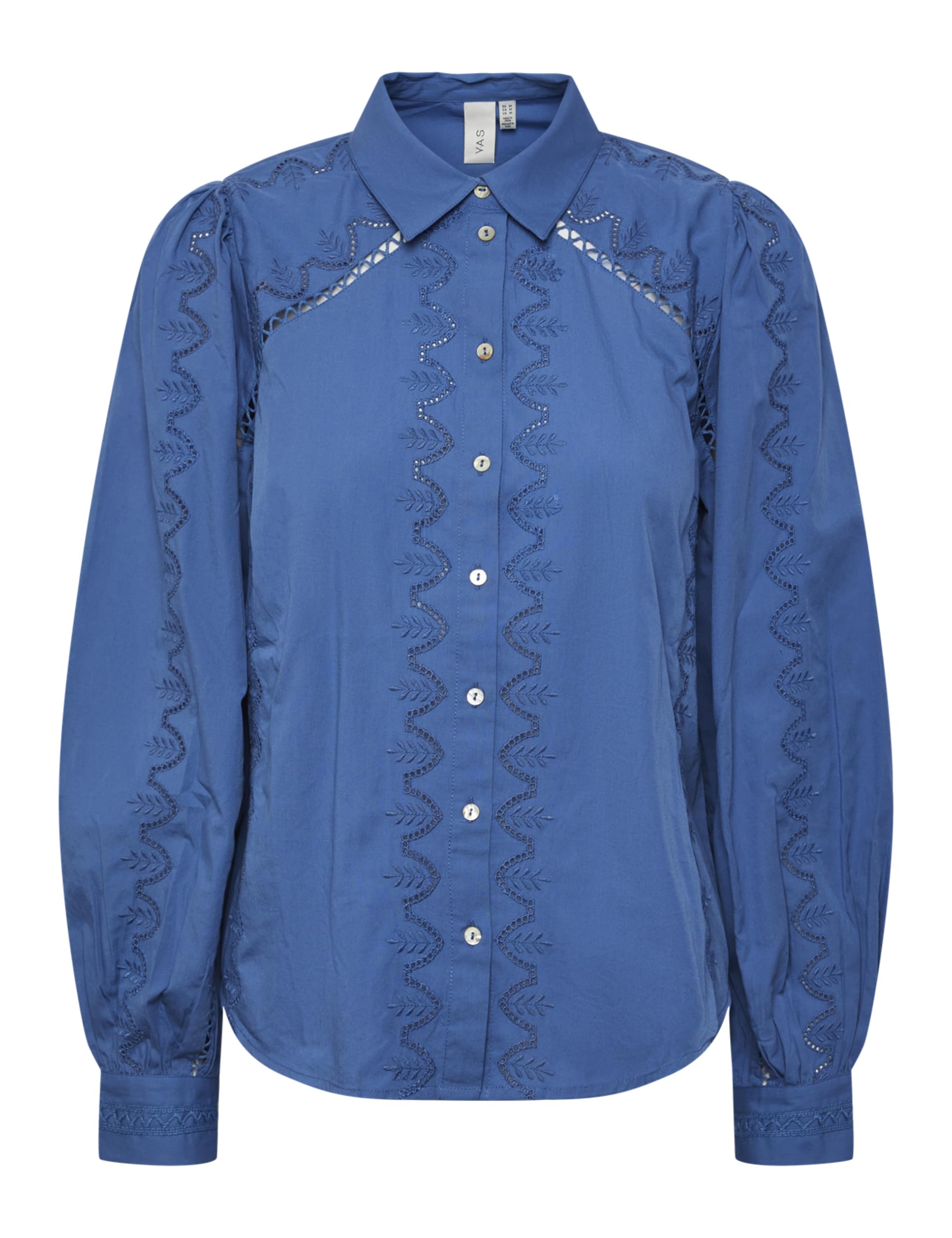 YAS Kenora LS Shirt S. Noos, Federal Blue, M