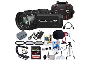 Complete Camcorder Bundles: Panasonic HC-V800 with Accessory Package