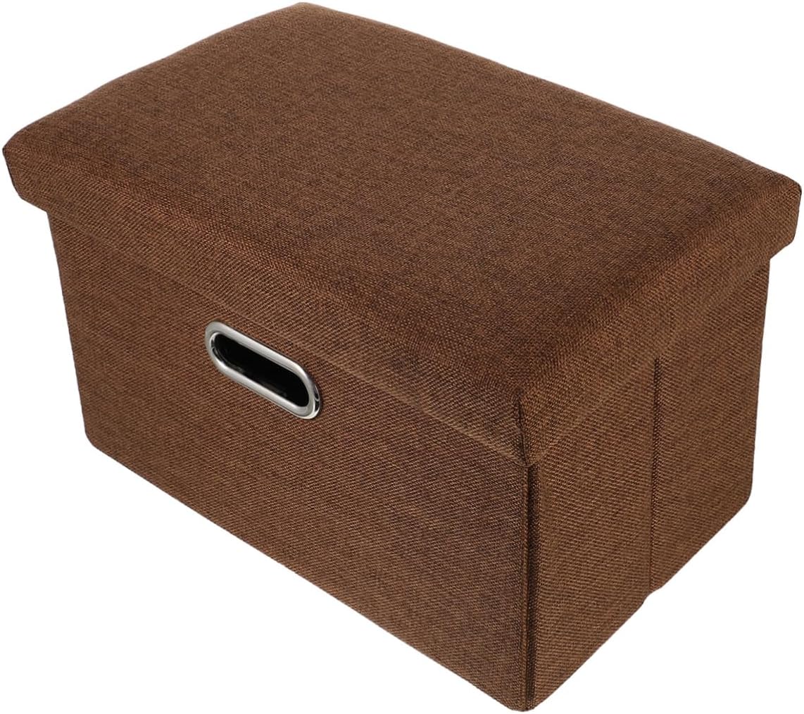 OUNONA 1pc Multifunctional Storage Stool Storage Box for Easy Handling Lightweight and Portable Design for Playroom Closet Use