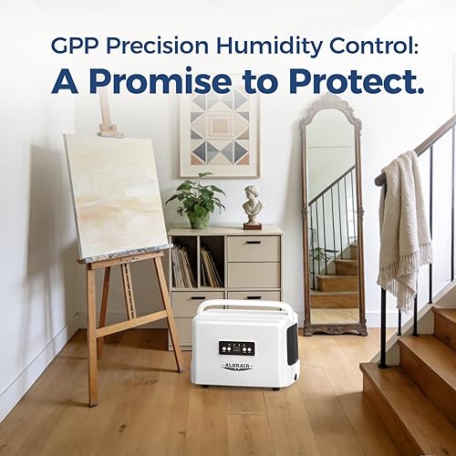 Miniatura 2 de ALORAIR Deshumidificador de 70 pintas con manguera de drenaje para comerciales, sótanos, unidad de daños por agua industrial, Energy Star, compacto,
