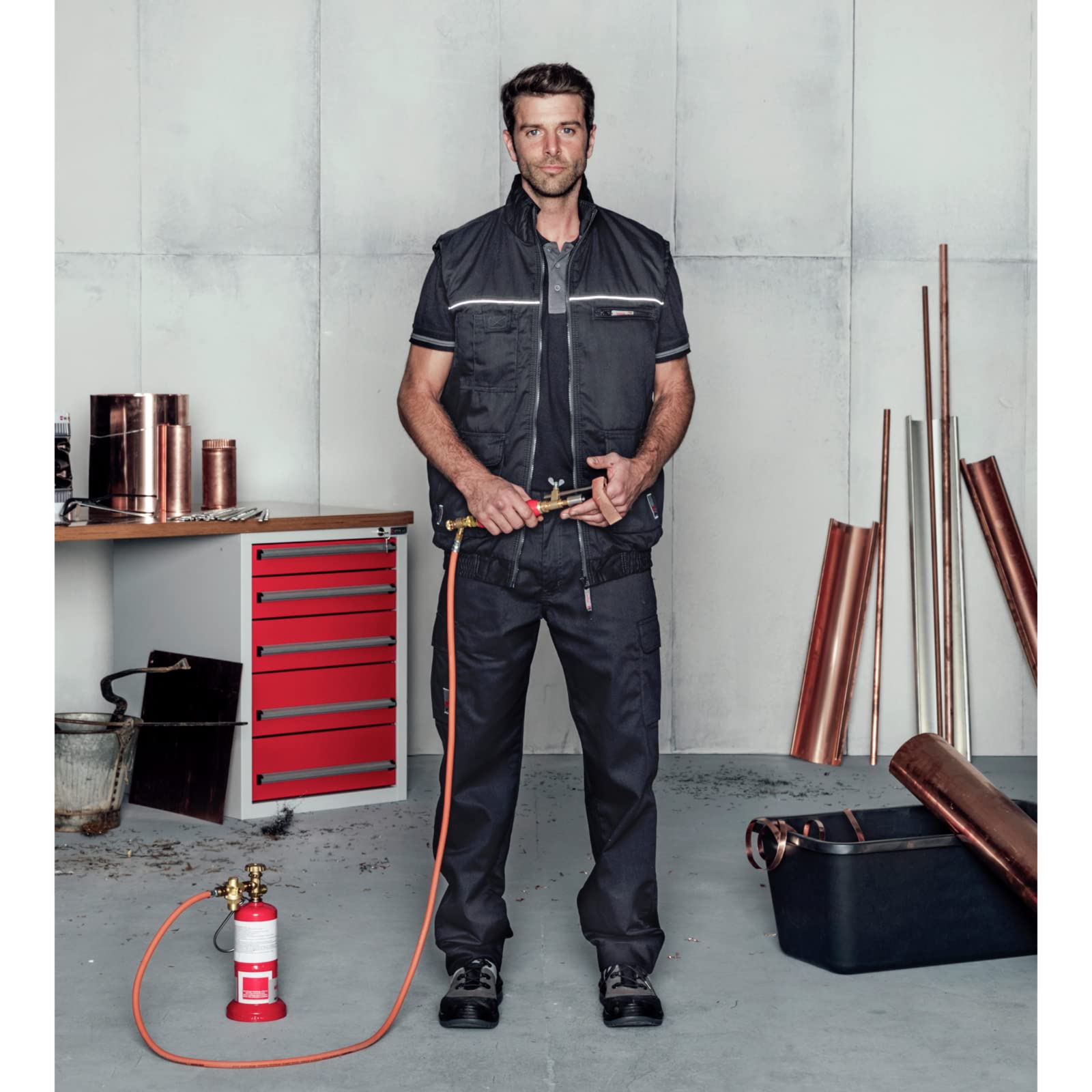 WÜRTH MODYF Arbeitsweste Classic – multifunktionale Winterweste für Handwerker in den Größen XS - 3XL – warm und funktionelle Weste – in unterschiedlichen Farben
