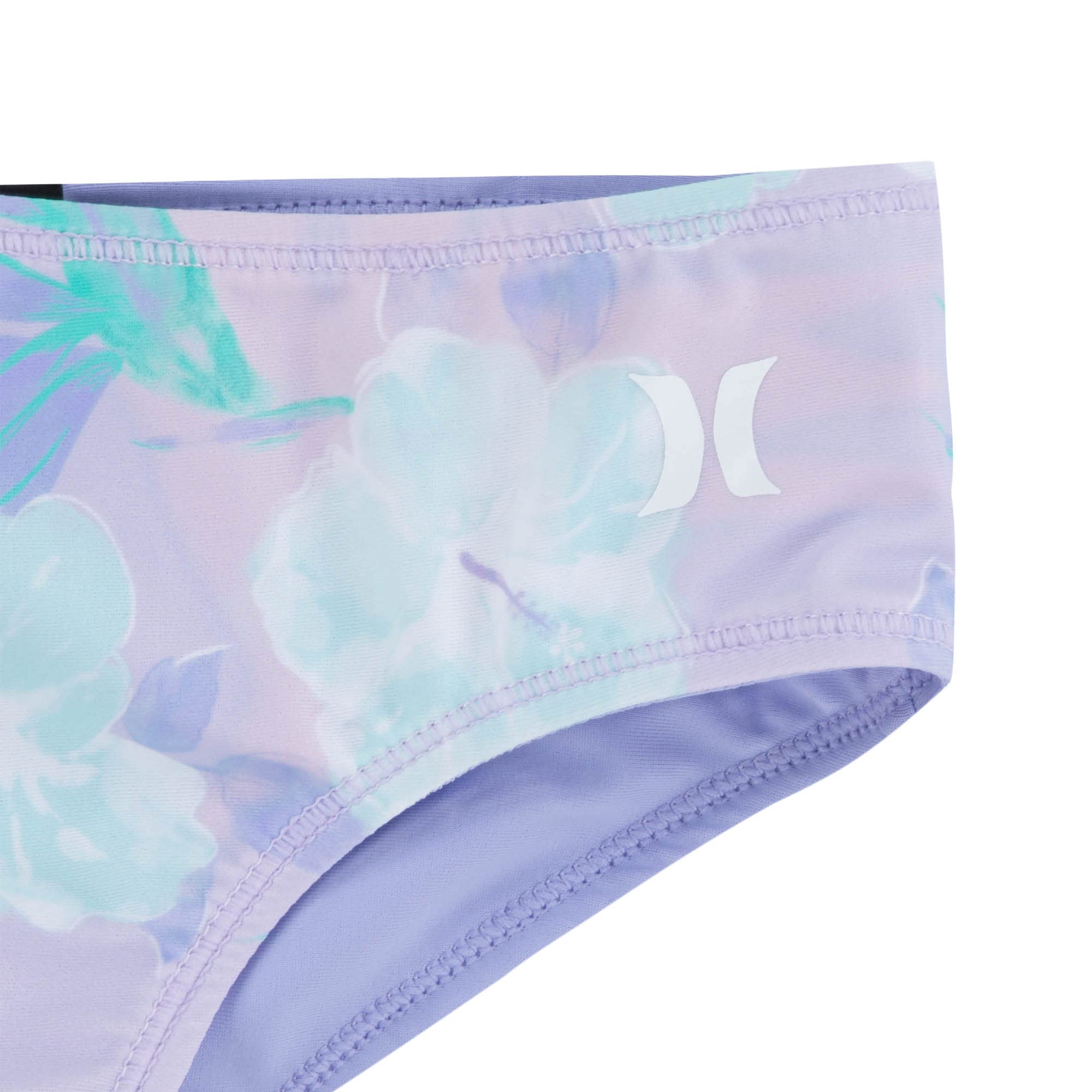 Hurley Hrlg 2 Piece Rashguard Set Traje de baño de Dos Piezas Niñas