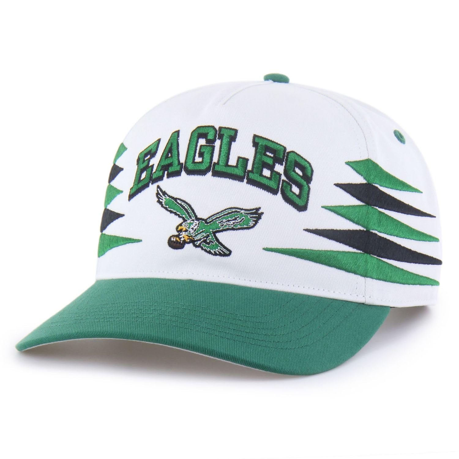 Casquette Philadelphia Eagles premium '47 Brand Snapback Diamond Cut - 5
