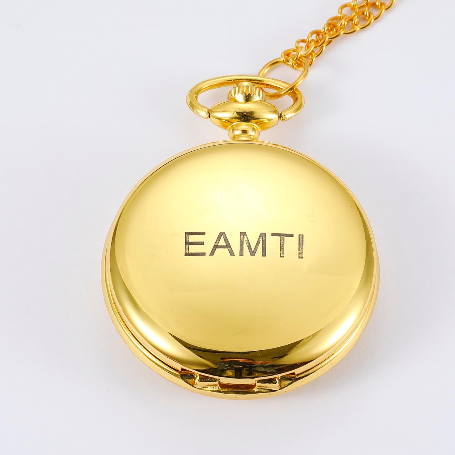 EAMTI Mechanical Pocket Watch with Chain Vintage Pocket Watches for Mens Women