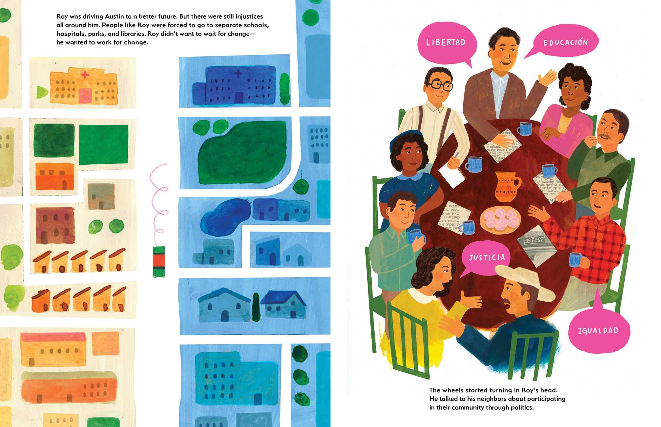 Taxi for Everyone: How Roy Velasquez Fought for Equality (An Antiracist Picture Book Biography about Community Building and Overcoming Discrimination for Kids Ages 4-8)