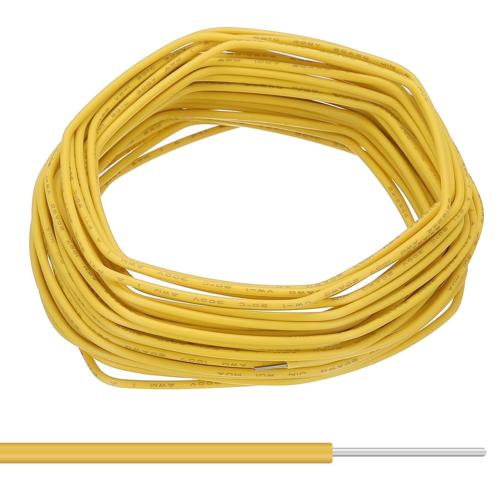 PATIKIL 24AWG Solid Electric Wire