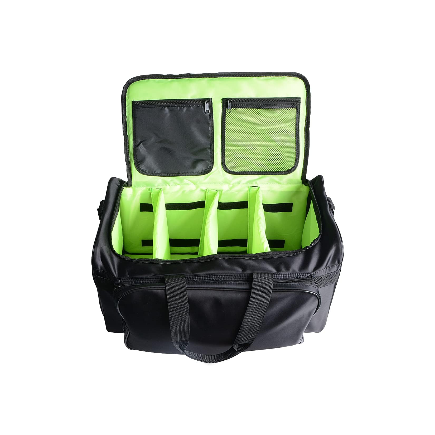 Qiveno 30L Multi-Function Sneaker Bag - Waterproof Duffel with Adjustable 4-Layer Storage and Shoulder Strap for Gym, Travel, and Sports