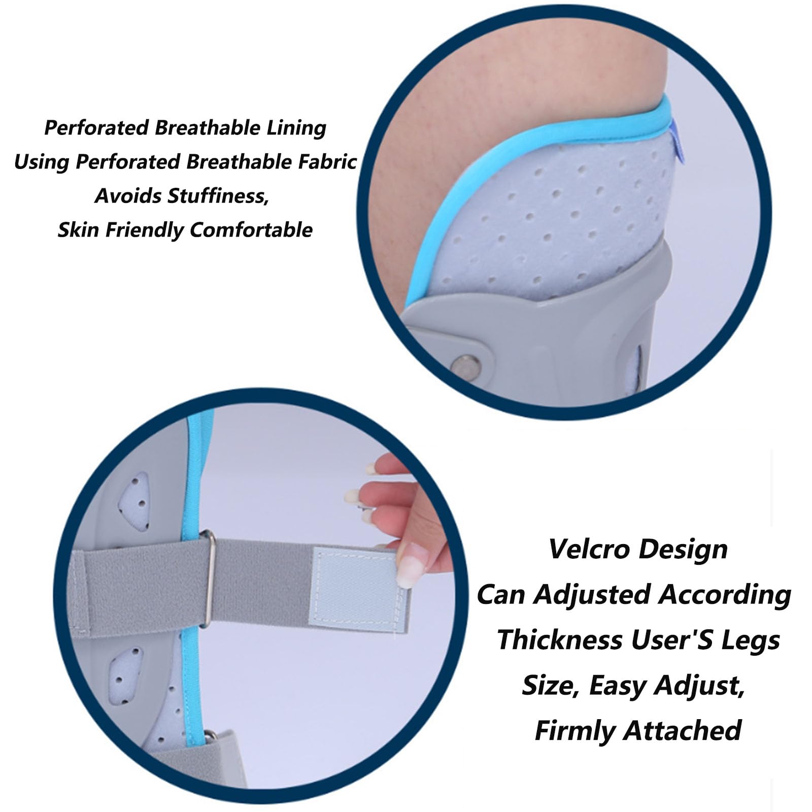 Ortesis De Pie Caído. Soporte para Ortesis De Pie. Férula para Esguince De Tobillo Y Fractura De Dedo del Pie. Protección Y Curación. Talla S Y M.