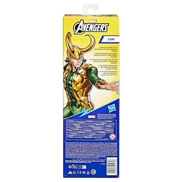 Foto 6 de 6 de Hasbro Collectibles - Avengers Titan Figure Loki (Marvel)
