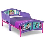Disney Encanto Plastic Toddler Bed by Delta Children, Purple