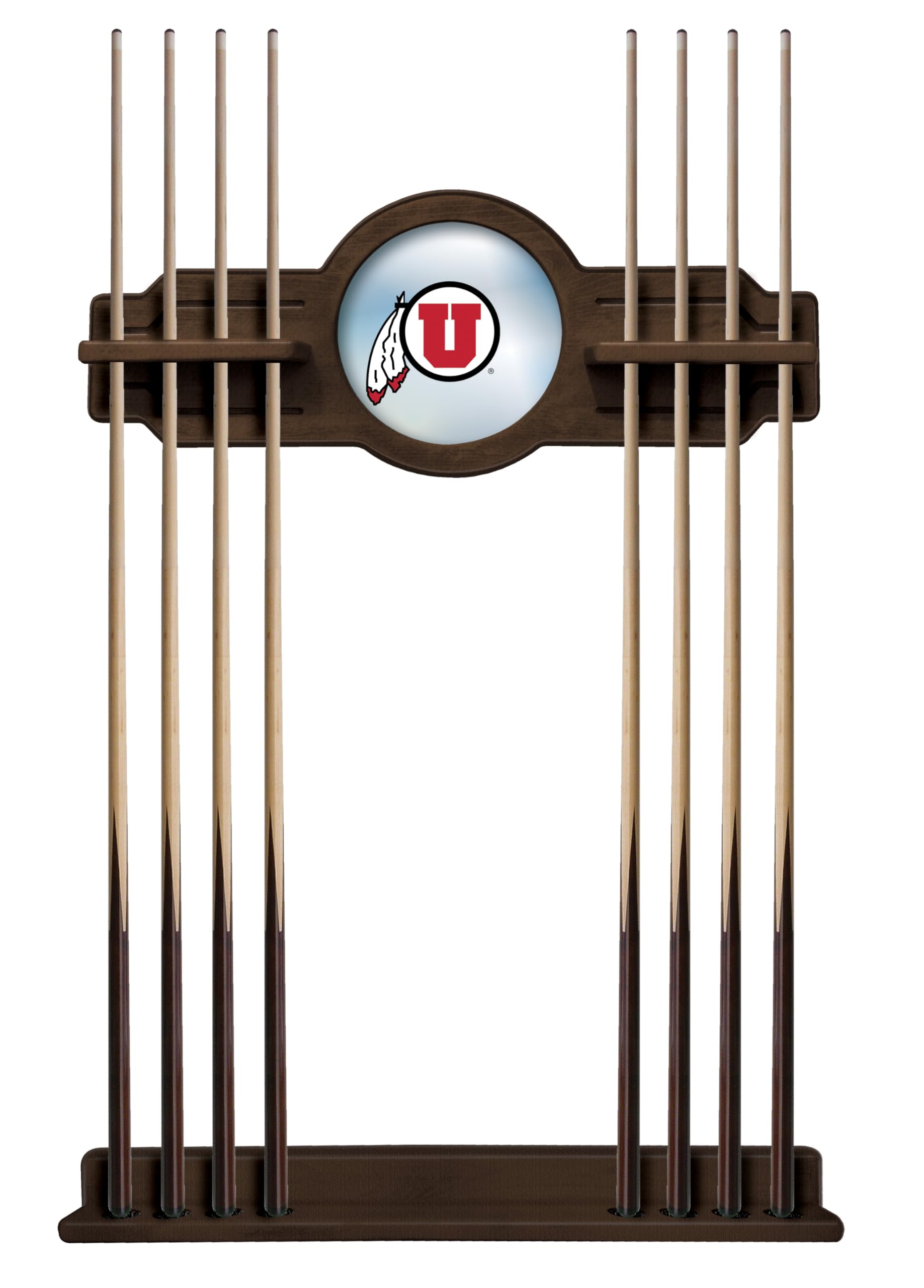 Utah Cue Rack in Navajo Finish by Holland Bar Stool