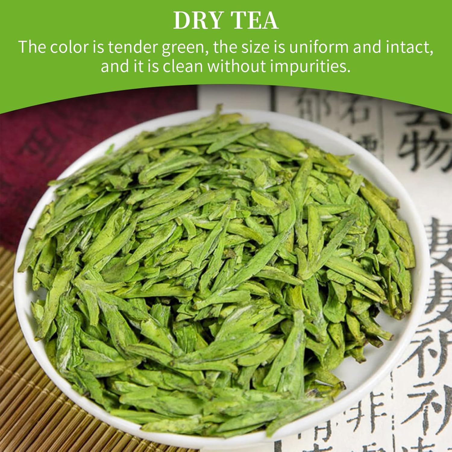 XIXICHA Longjing Tea Dragon Well Green Tea Loose Leaf Pre-qingming Longjing tea individual packing No additives All-natural 120g/4.23oz （20 bags）明前龙井袋泡 独立包装茶叶