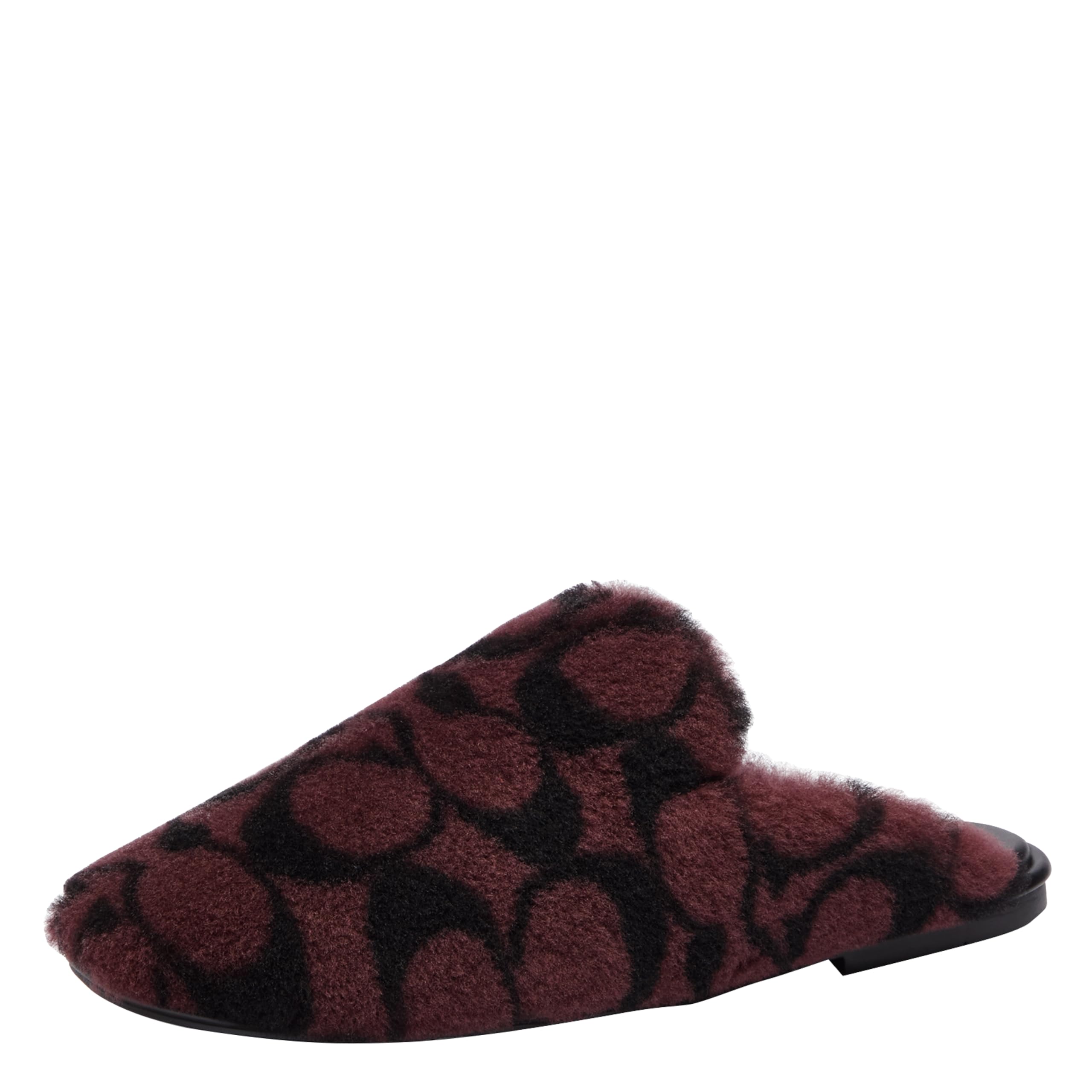 Coach Women's Signature Shearling Slippers