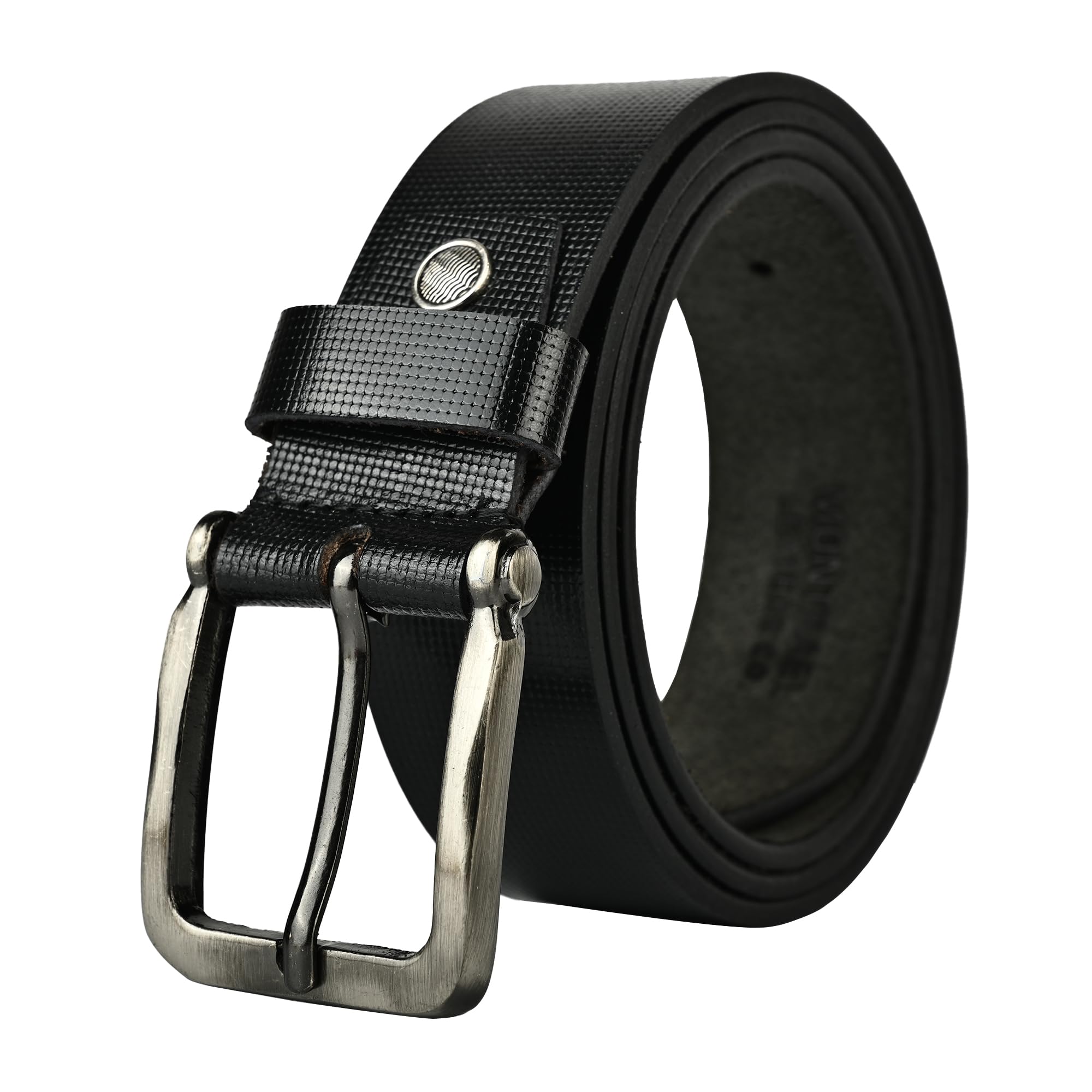 Formal/Casual Black Color Genuine Leather Belts For Men-image-34