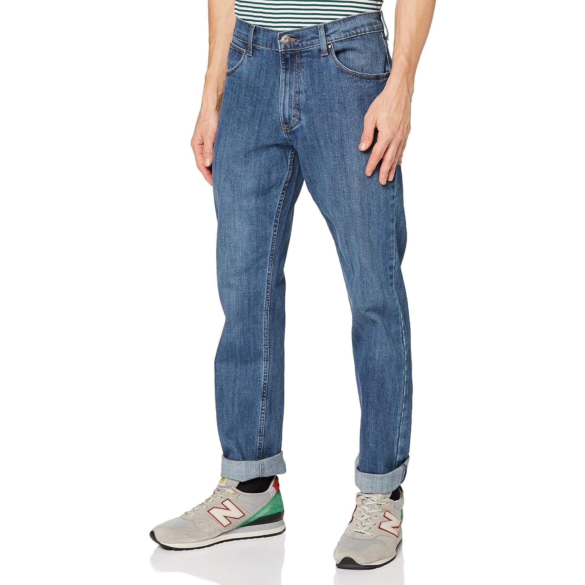 Wrangler Red Kabel Regular Jeans Uomo