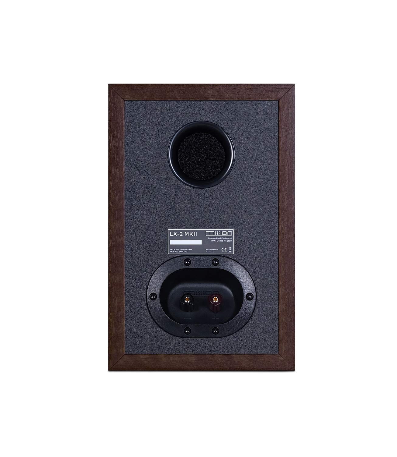Mission LX-1 MkII Bookshelf or Standmount Speakers in Walnut Pearl