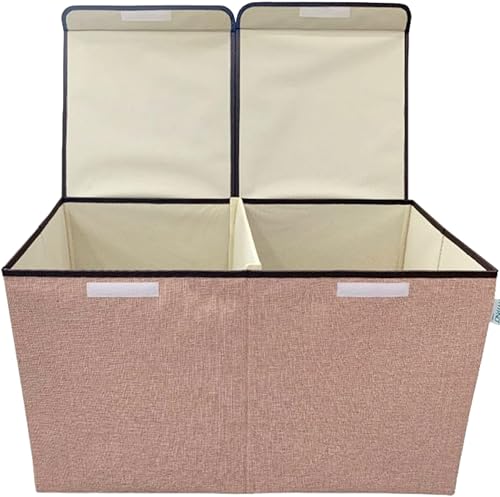 Caja de juguetes, caja de juguetes para niños, caja de juguetes para niñas, extragrande, organizador de almacenamiento de juguetes en el cofre de