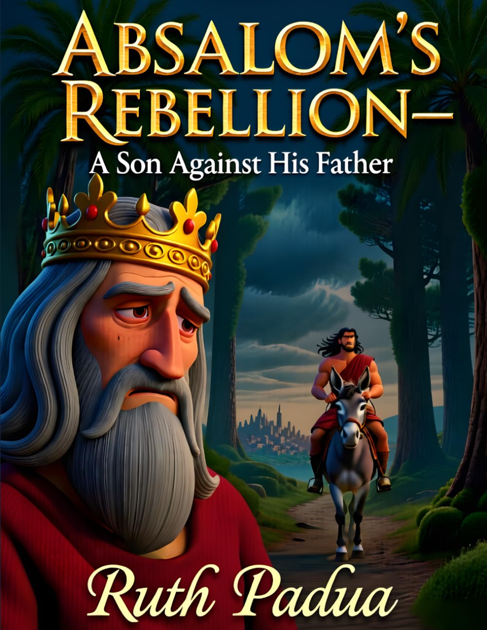 Bible Stories, Absalom's Rebellion: A Son Against His Father, Stories of King David, Christian Children's Stories, Sunday School: Religious, ... Book, Biblical Stories for Kids, Noah's Ark