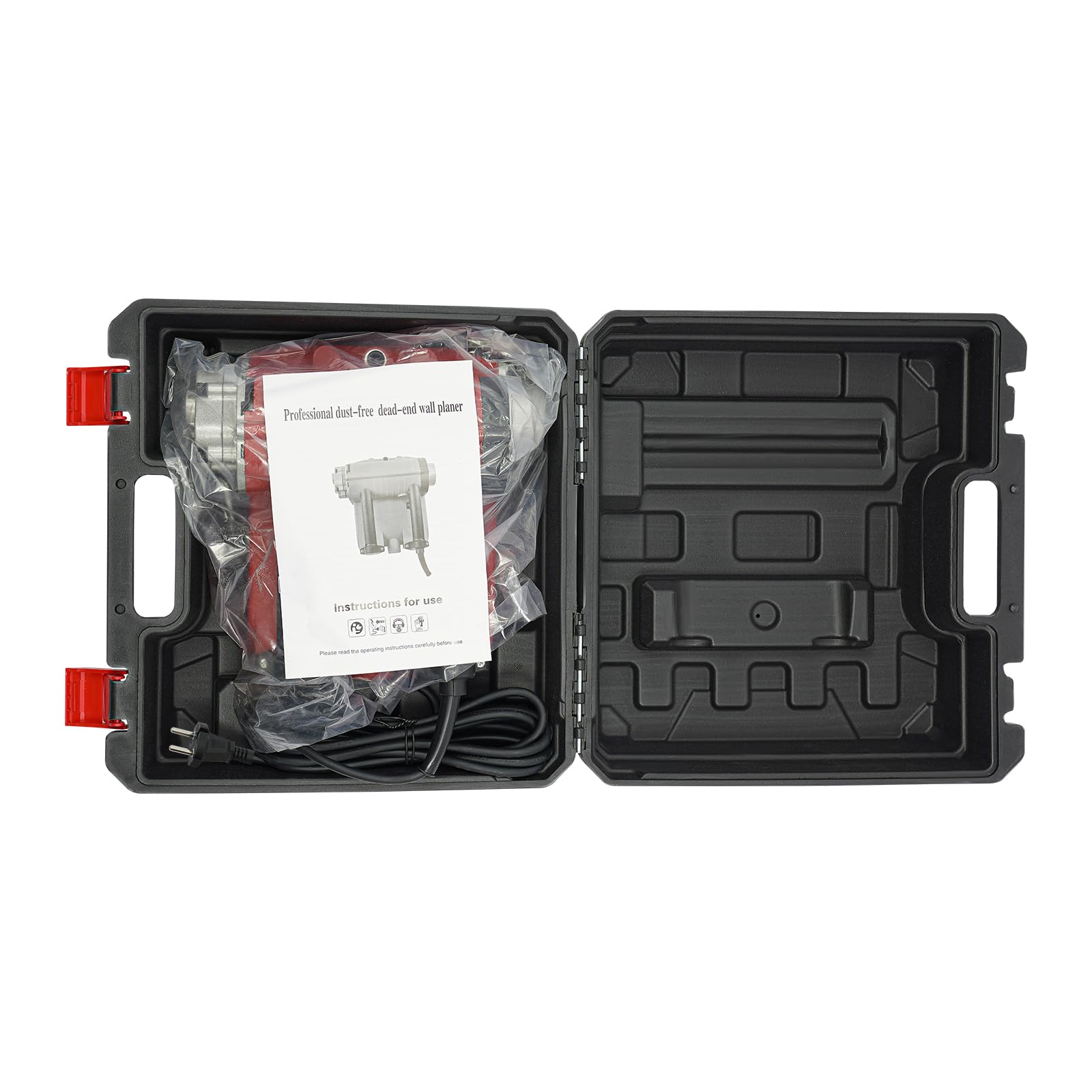 Elektrischer Wandschaber 4580W 15CM Fräsbreite Betonschaufelmaschine Renovierungsfräsmaschine Spachtelputzschleifer für Beton und Putzwand 3000 R/Min 1-4 MM Betonfräse