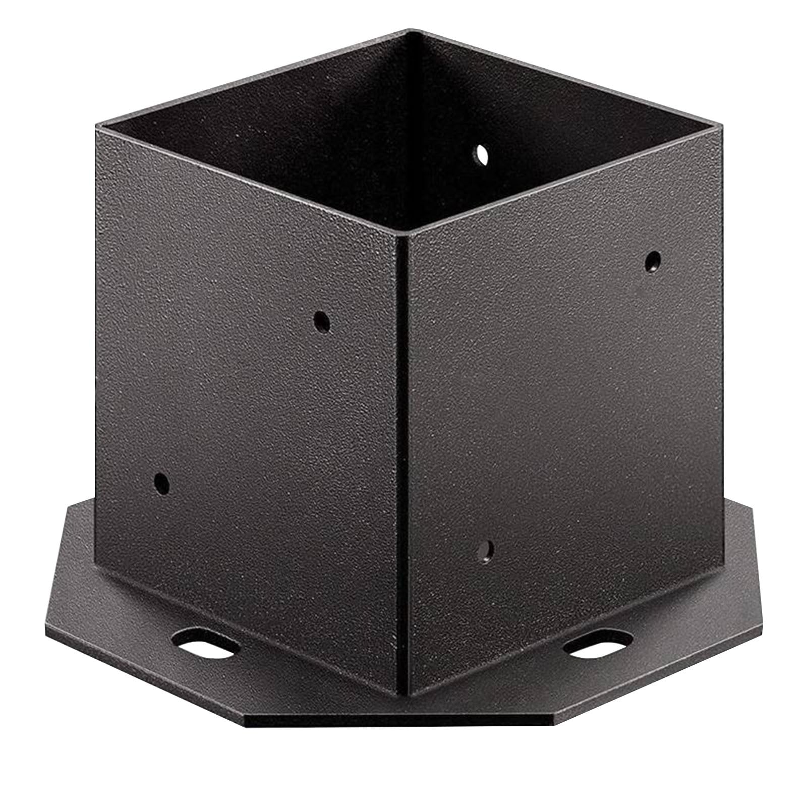 Soporte Para Postes Cuadrado 50x50mm – Base Anclaje Acero Q235 – Para Vallas, Jardín, Buzón