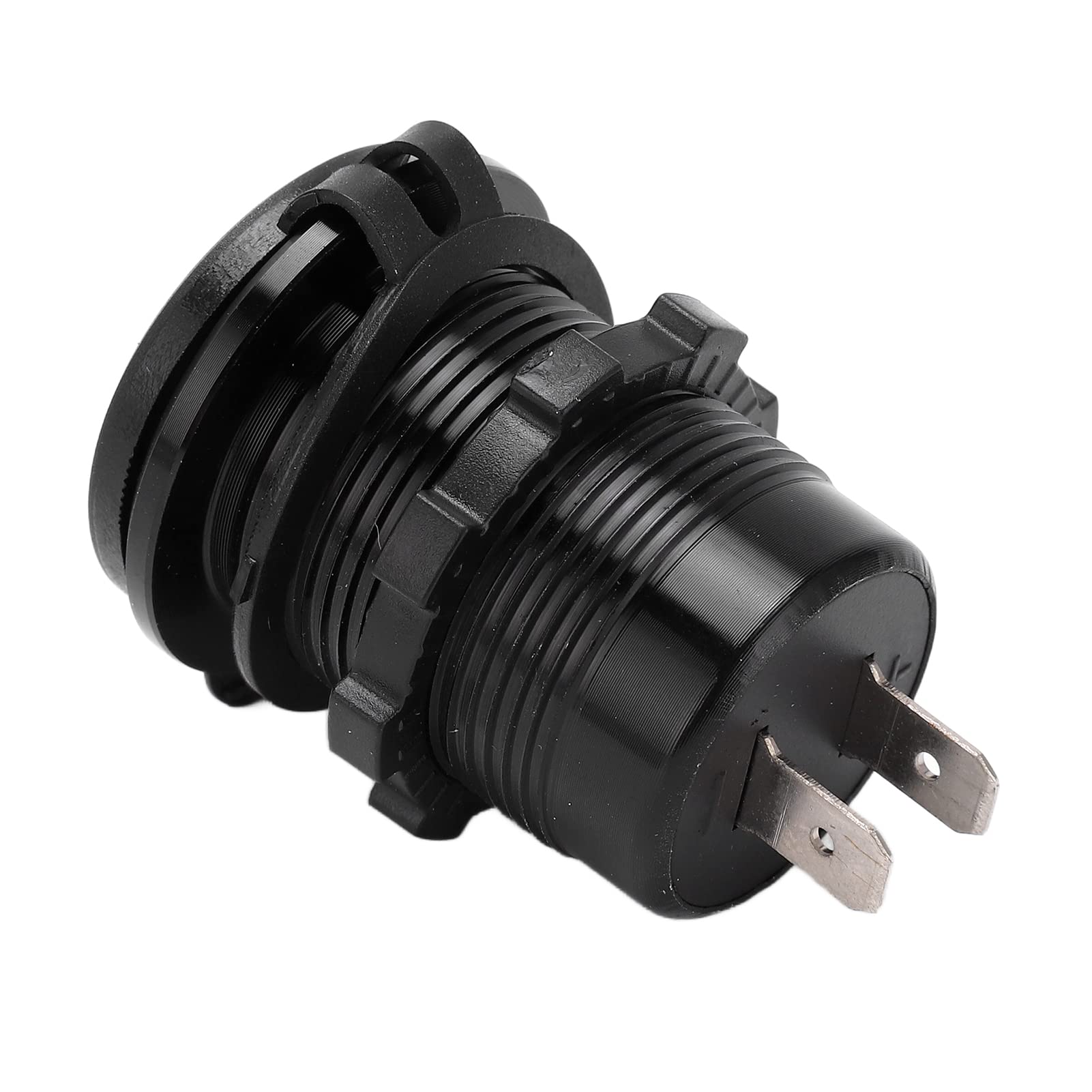 Caricabatterie per auto USB Caricatore di ricarica rapido con uscita a doppia porta per auto 12‑24V