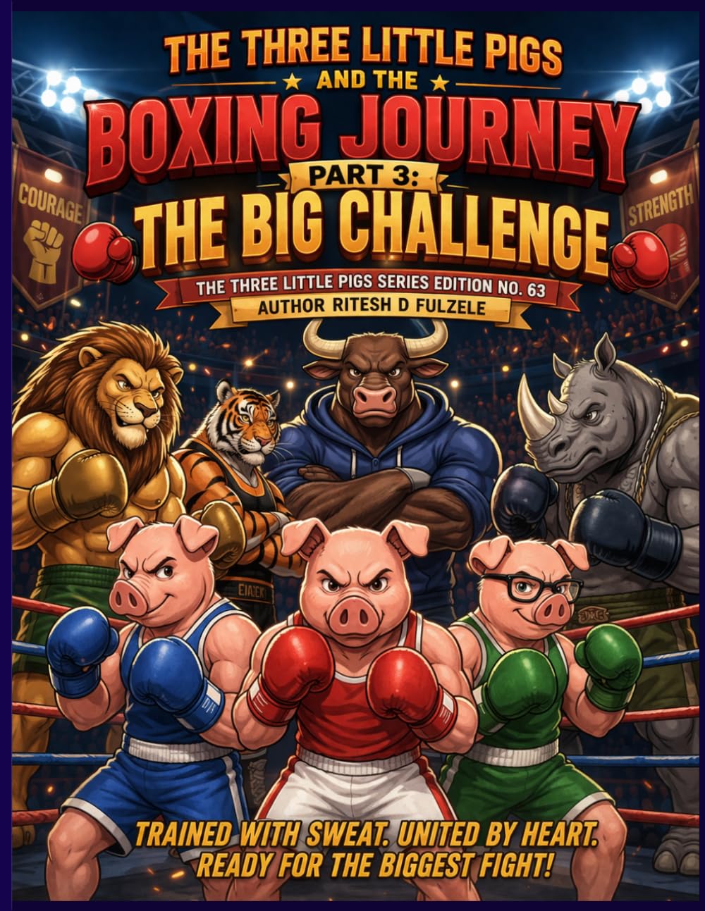 The Three Little Pigs and the Boxing Journey – Part 3: The Big Challenge: THE THREE LITTLE PIGS SERIES EDITION NO. 63
