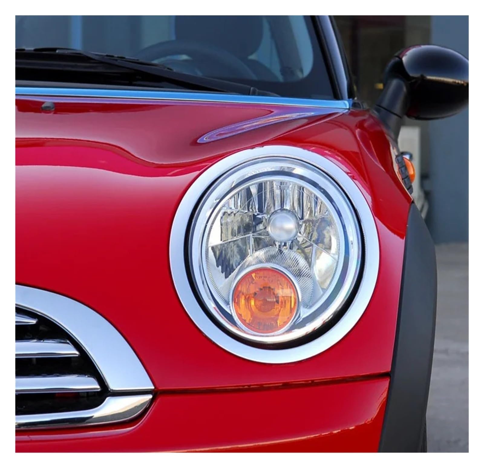 Faro Copertura Lente per Mini per Cooper R55 R56 2007 2008 2009 2010 2011 2012 2013 Copertura Faro Faro Borsette Lente in Vetro Trasparente Paralume