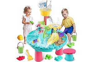 Chorrlitos de Agua para Jugar en el Patio para Niños, Mesa de...