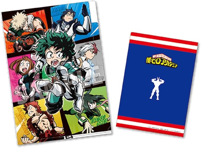 Amazon 僕のヒーローアカデミア 3ポケットクリアファイル アニメ 萌えグッズ 通販
