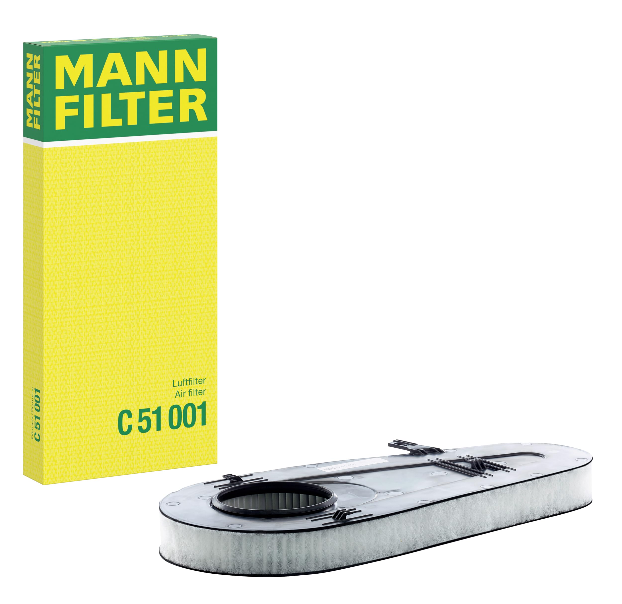 MANN-FILTER C 51 001 Air Filter - for Cars + Transporters