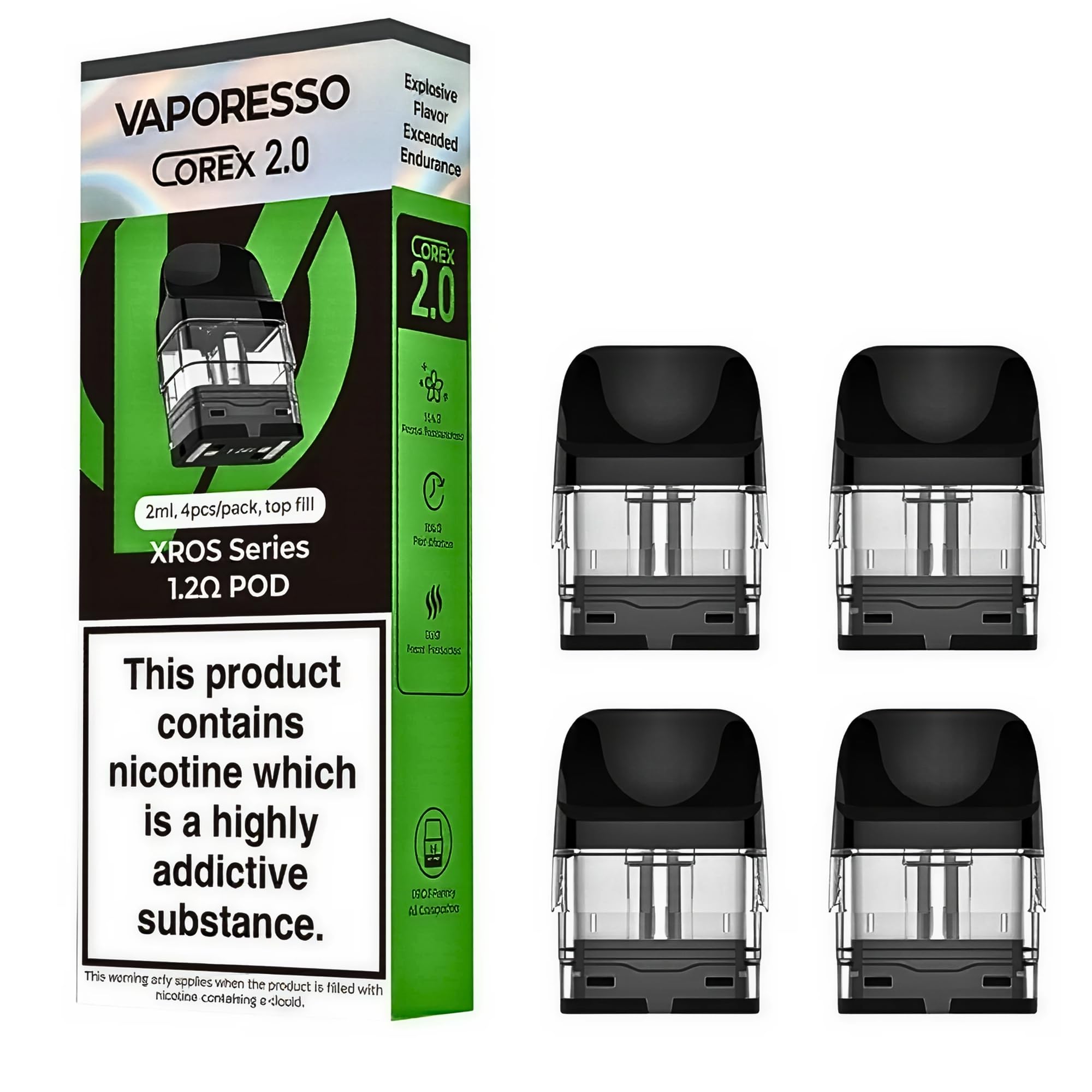 Vaporesso XROS Mini Pods - 4 Pack- No Nicotine (1.2)