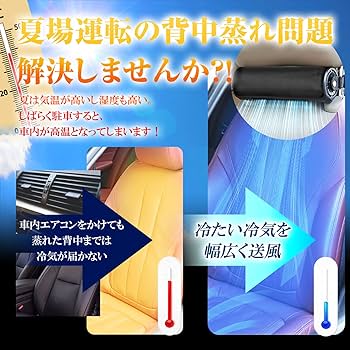 Amazon | MAXWIN(マックスウィン) 車載扇風機 USB