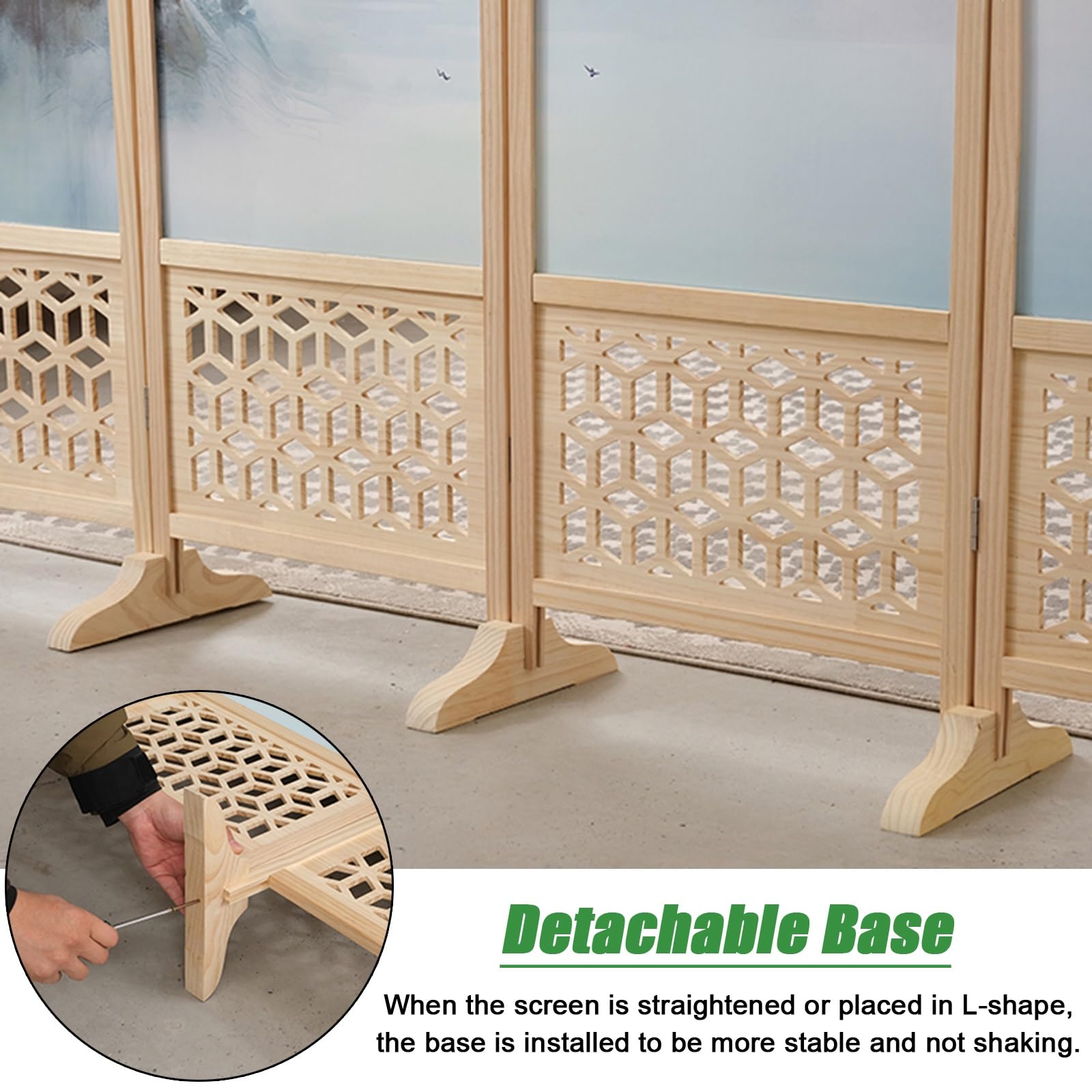 Amazon｜パーテーション 衝立 部屋 仕切り 間仕切り 四つ折り