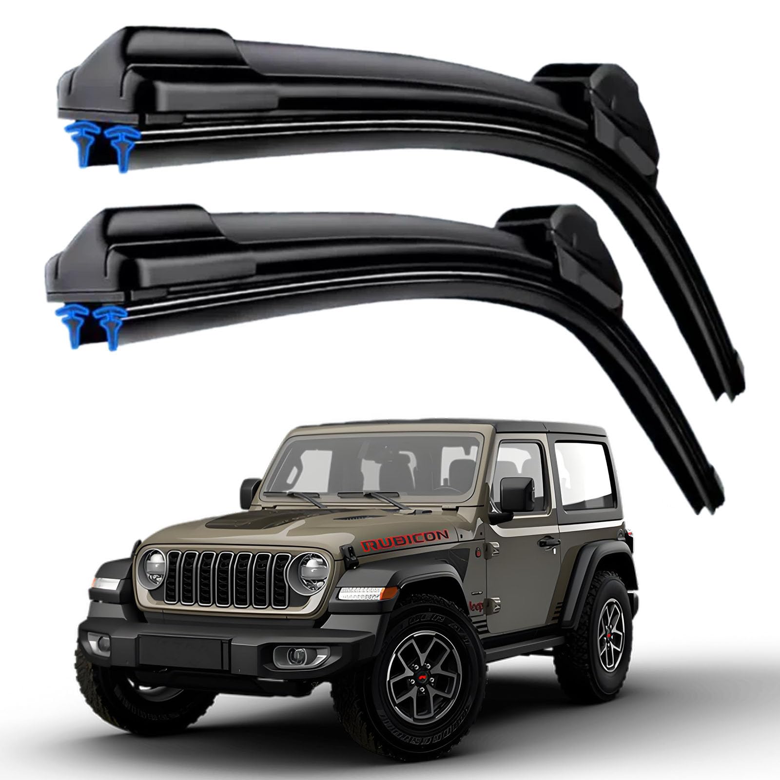HIDOFILT Dual Rubber Jeep Wipers