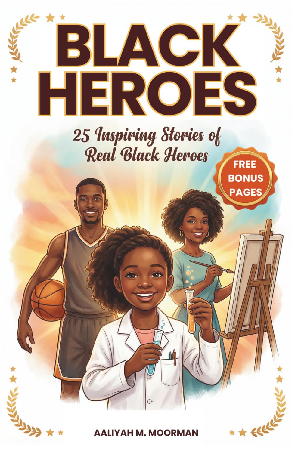 Black Heroes: 25 Inspiring Stories of Real Black Heroes: A Powerful Black History Book for Kids Ages 8–12 About Courage, Leadership, and Changing the World